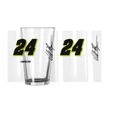 William Byron 16oz Gameday Pint Glass - Logo Brands - Flyclothing LLC