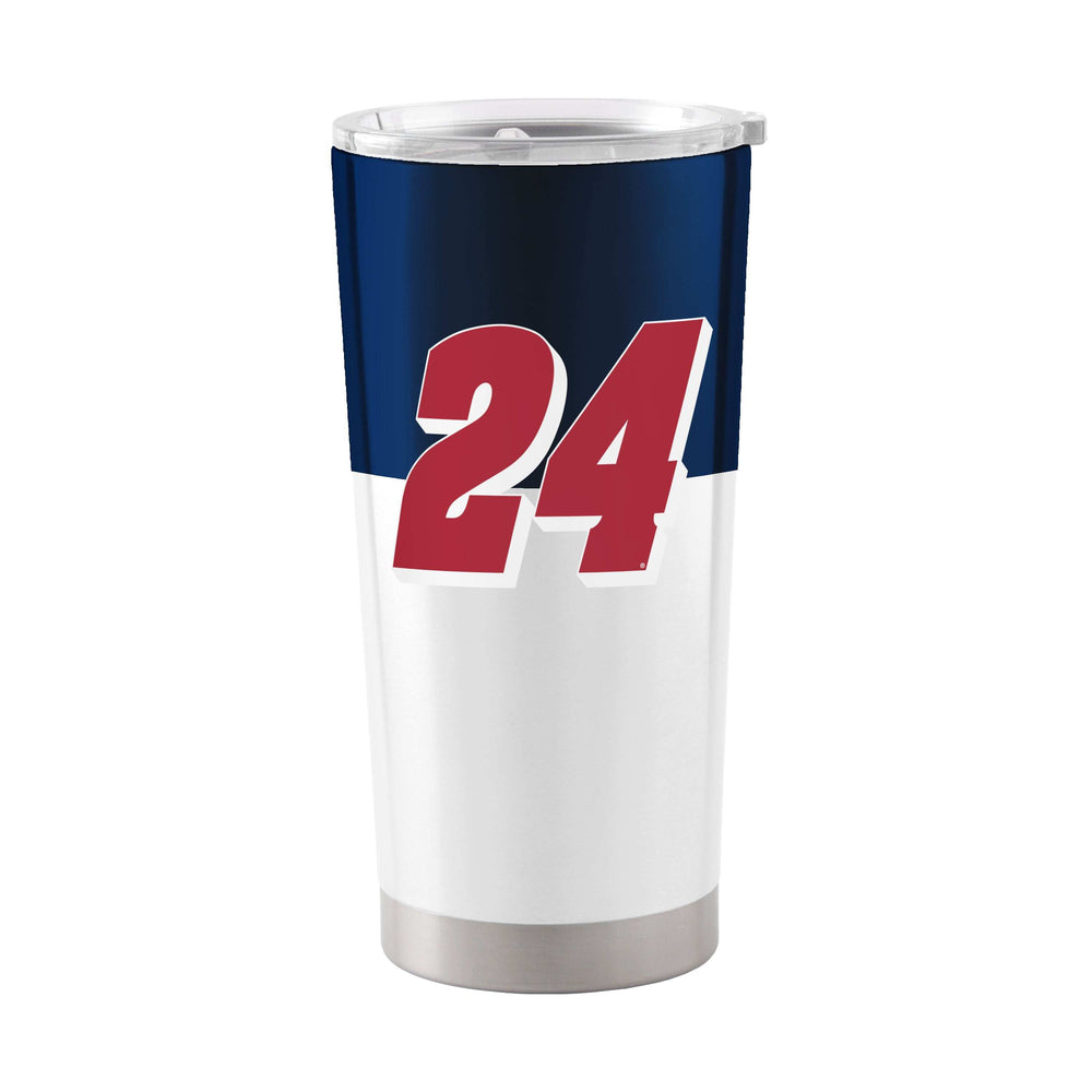 William Byron 20oz Colorblock Stainless Tumbler - Logo Brands - Flyclothing LLC