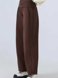 Millennia Drawstring Wide Leg Pants - Trendsi - Flyclothing LLC