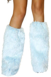J-Valentine 8003 - Basic Faux Fur Leg Warmers - J. Valentine - Flyclothing LLC