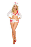 Elegant Moments White Heart Breaker Nurse Costume 8014q - Elegant Moments - Flyclothing LLC