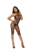 Elegant Moments Black Mid Length Bodystocking 8015 - Elegant Moments - Flyclothing LLC