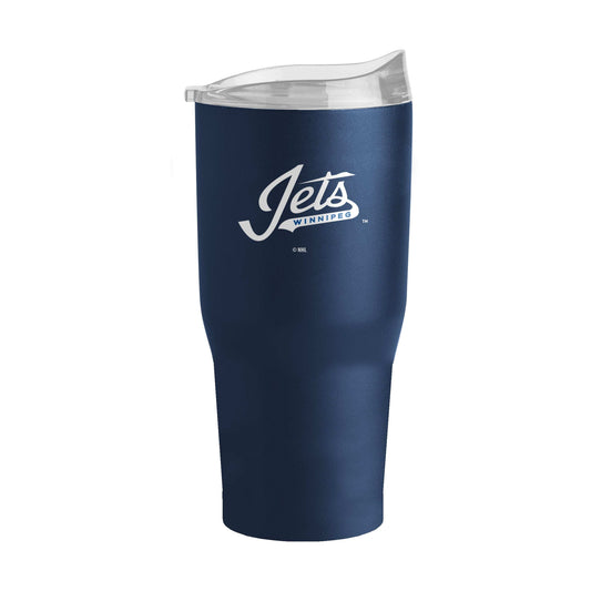 Winnipeg Jets 30oz Flipside Powder Coat Tumbler - Logo Brands - Flyclothing LLC