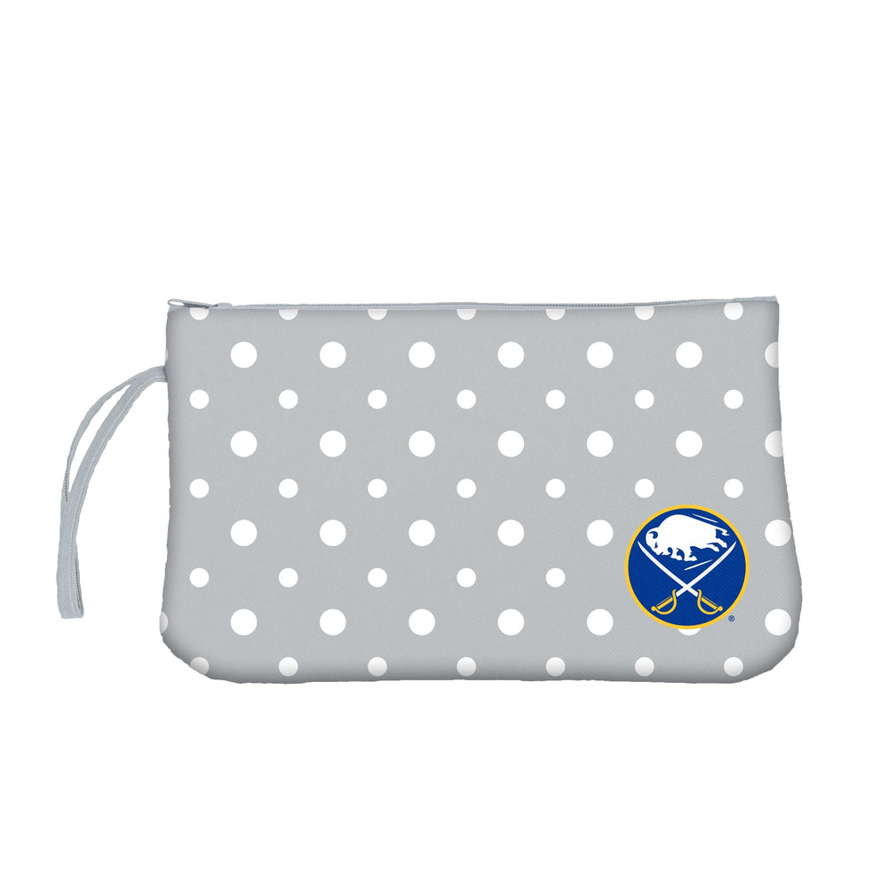 Buffalo Sabres Dot Wristlet - Logo Brands - Flyclothing LLC