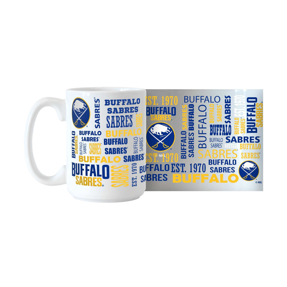 Buffalo Sabres 15oz Spirit Sublimated Mug - Logo Brands - Flyclothing LLC