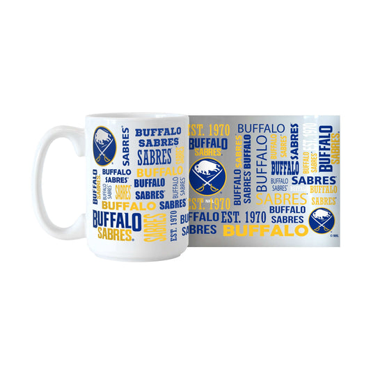 Buffalo Sabres 15oz Spirit Sublimated Mug - Logo Brands - Flyclothing LLC