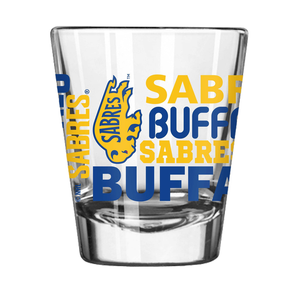 Buffalo Sabres 2oz Spirit Shot Glass - Logo Brands - Flyclothing LLC