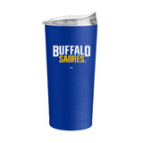 Buffalo Sabres 20oz Flipside Powder Coat Tumbler - Logo Brands - Flyclothing LLC