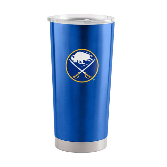 Buffalo Sabres Letterman 20 oz Stainless Tumbler - Logo Brands - Flyclothing LLC