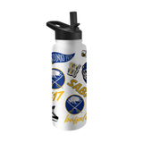 Buffalo Sabres 34oz Native Quencher Bottle - Logo Brands - Flyclothing LLC