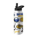 Buffalo Sabres 34oz Native Quencher Bottle - Logo Brands - Flyclothing LLC