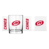 Carolina Hurricanes 14oz Gameday Rocks Glass - Logo Brands - Flyclothing LLC