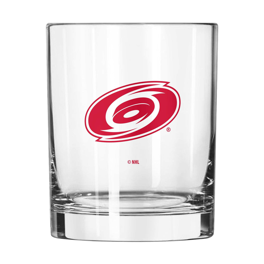 Carolina Hurricanes 14oz Gameday Rocks Glass - Logo Brands - Flyclothing LLC