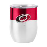 Carolina Hurricanes Color Block 16 oz Stainless Curved Beverage - Logo Brands - Flyclothing LLC