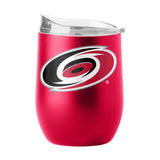 Carolina Hurricanes 16oz Flipside Powder Coat Curved Bev - Logo Brands - Flyclothing LLC