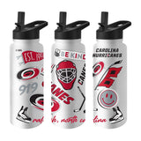 Carolina Hurricanes 34oz Native Quencher Bottle - Logo Brands - Flyclothing LLC