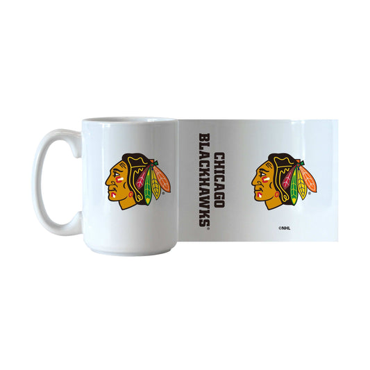 Chicago Blackhawks 15oz Gameday Sublimated Mug - Logo Brands - Flyclothing LLC