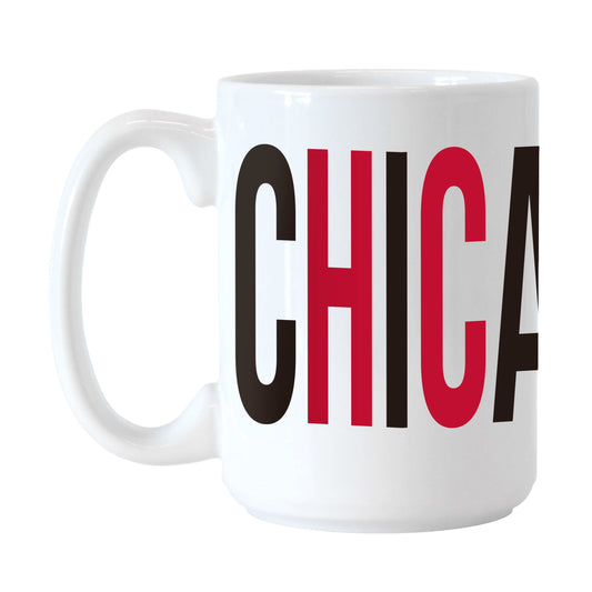 Chicago Blackhawks 15oz Overtime Sublimated Mug - Logo Brands - Flyclothing LLC