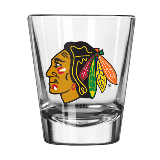 Chicago Blackhawks 2oz Swagger Shot Glass - Logo Brands - Flyclothing LLC