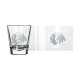 Chicago Blackhawks 2oz Frost Shot Glass - Logo Brands - Flyclothing LLC