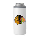 Chicago Blackhawks Letterman 12 oz Slim Can Coolie - Logo Brands - Flyclothing LLC