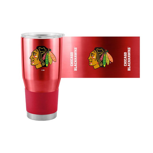 Chicago Blackhawks 30oz Gameday Stainless Tumbler - Logo Brands - Flyclothing LLC