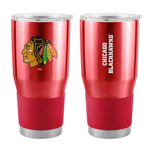 Chicago Blackhawks 30oz Gameday Stainless Tumbler - Logo Brands - Flyclothing LLC