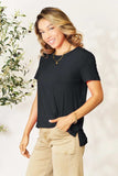 Basic Bae Bamboo Full Size Round Neck Short Sleeve T-Shirt Plus Size - Trendsi - Flyclothing LLC
