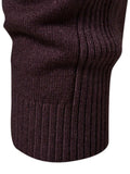 Men's Mock Neck Long Sleeve Sweater - Trendsi - Flyclothing LLC