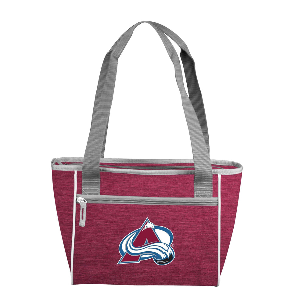 Colorado Avalanche Crosshatch 16 Can Cooler Tote - Logo Brands - Flyclothing LLC