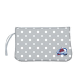 Colorado Avalanche Dot Wristlet - Logo Brands - Flyclothing LLC