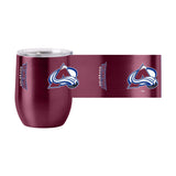 Colorado Avalanche 16oz Gameday Stainless Curved Beverage - Logo Brands - Flyclothing LLC