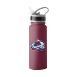 Colorado Avalanche 25oz Logo SingleWall FlipTop Bottle - Logo Brands - Flyclothing LLC