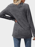 Lace Detail V-Neck Long Sleeve T-Shirt - Trendsi - Flyclothing LLC