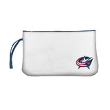 Columbus Blue Jackets Clear Wristlet - Logo Brands - Flyclothing LLC