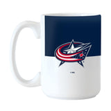 Columbus Blue Jackets Color Block 15 oz Sublimated Mug - Logo Brands - Flyclothing LLC