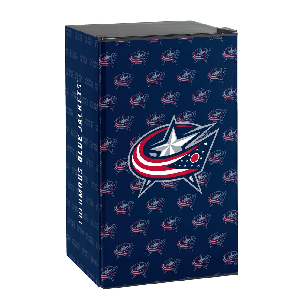 Columbus Blue Jackets Counter Top Fridge - Logo Brands - Flyclothing LLC