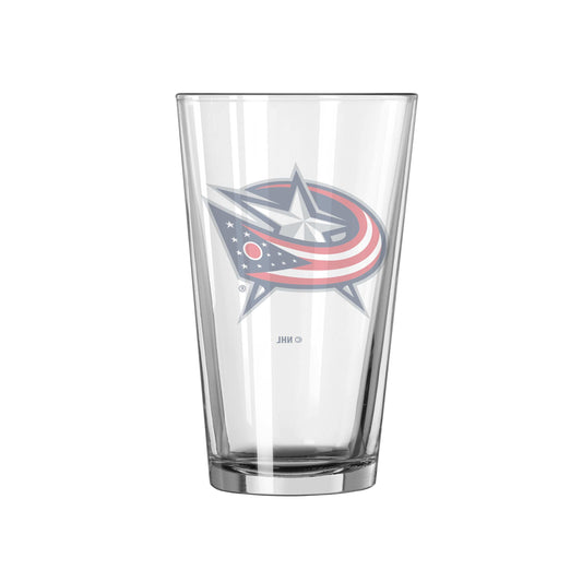 Columbus Blue Jackets 16oz Swagger Pint Glass - Logo Brands - Flyclothing LLC