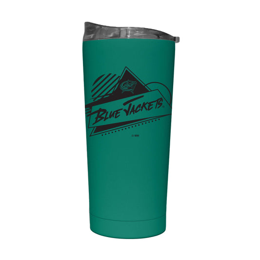 Columbus Blue Jackets 20oz Optic Rad Soft Touch Tumbler - Logo Brands - Flyclothing LLC