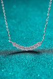 1.4 Carat Moissanite 925 Sterling Silver Necklace - Trendsi - Flyclothing LLC