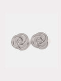 Stainless Steel Volution Stud Earrings - Trendsi - Flyclothing LLC