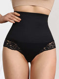 Lace Detail High Waist Shaping Panty - Trendsi - Flyclothing LLC