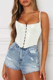 Scoop Neck Spaghetti Strap Cami - Trendsi - Flyclothing LLC
