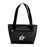 Dallas Stars Leopard Print 16 Can Cooler Tote - Logo Brands - Flyclothing LLC