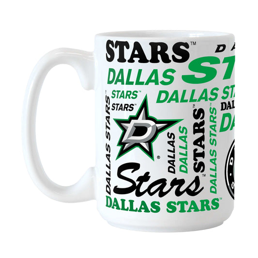 Dallas Stars 15oz Spirit Sublimated Mug - Logo Brands - Flyclothing LLC