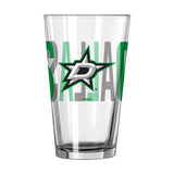 Dallas Stars 16oz Overtime Pint Glass - Logo Brands - Flyclothing LLC
