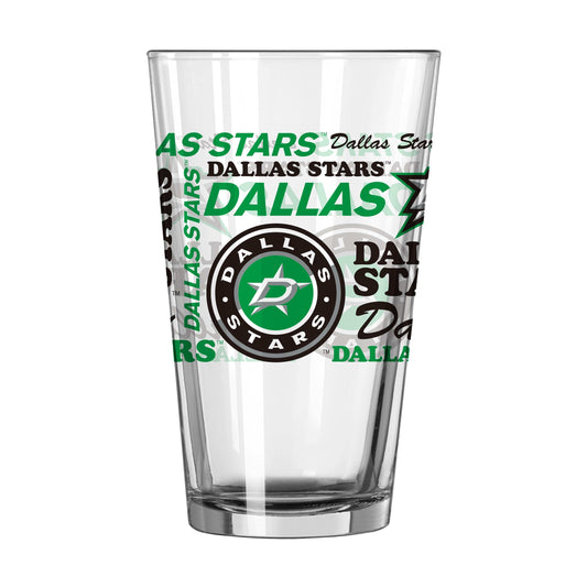 Dallas Stars 16oz Spirit Pint Glass - Logo Brands - Flyclothing LLC
