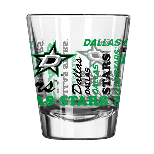 Dallas Stars 2oz Spirit Shot Glass - Logo Brands - Flyclothing LLC