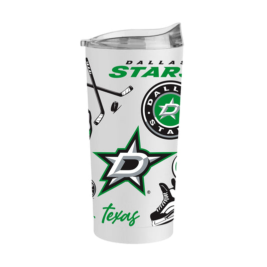 Dallas Stars 20oz Native Powder Coat Tumbler - Logo Brands - Flyclothing LLC