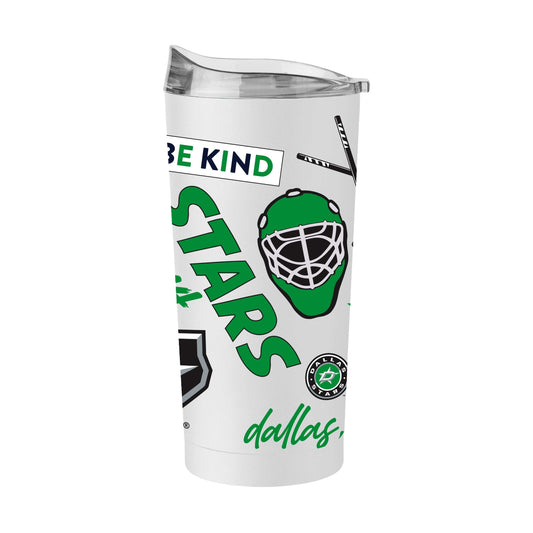 Dallas Stars 20oz Native Powder Coat Tumbler - Logo Brands - Flyclothing LLC